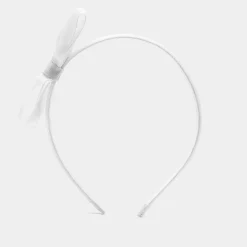 Jacadi Haar-Accessoires|Accessoires>- Haarreif mit Schleife aus Ripsband JACADI WEISS