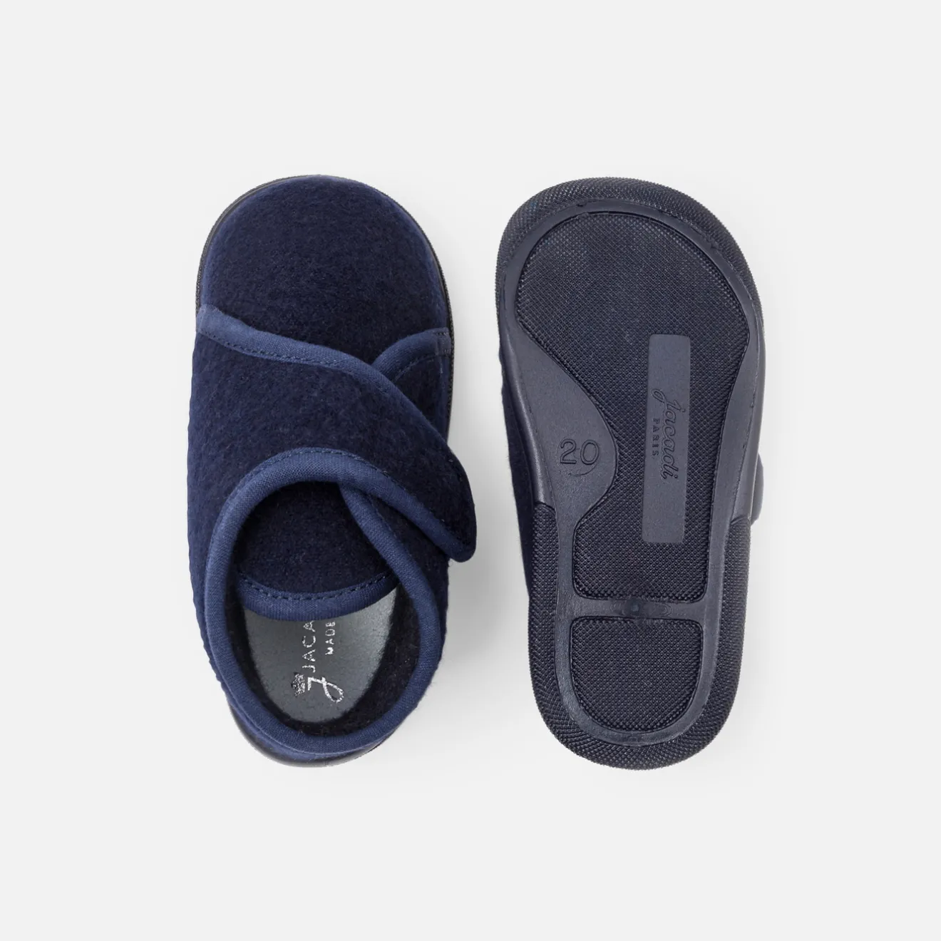 Jacadi Hausschuhe>Baby-Krabbelschuhe für Jungen MARINEBLAU JACADI