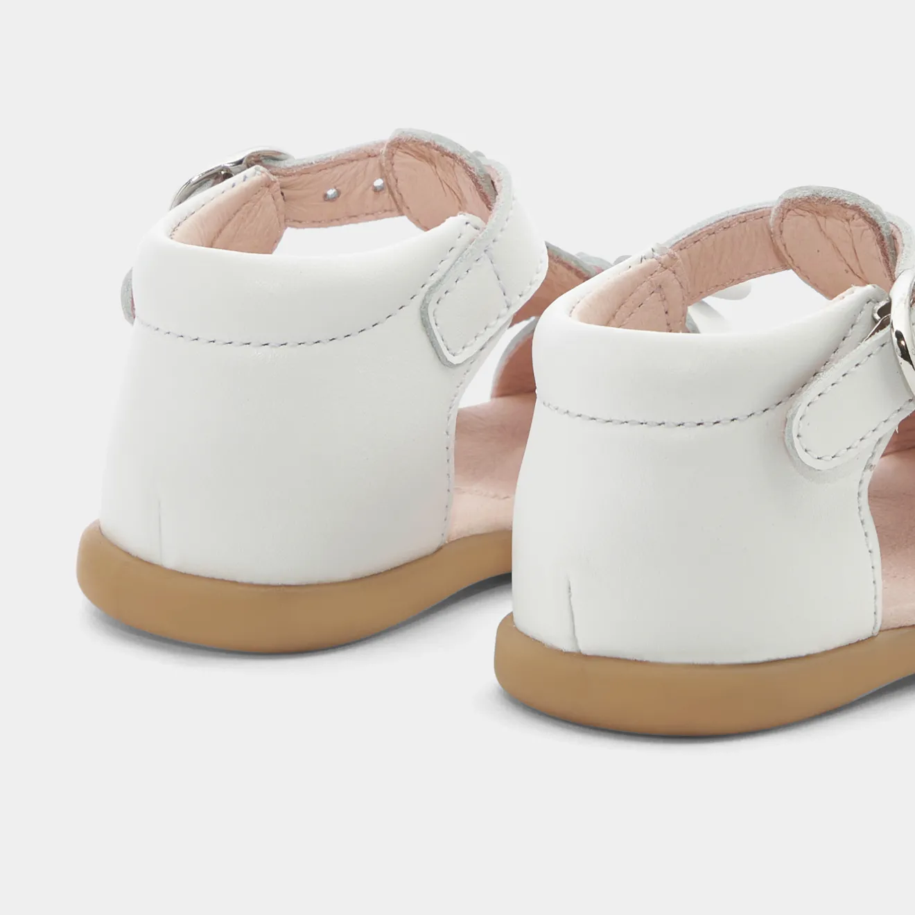 Jacadi Sandalen|Schuhe>Baby-Sandalen für Mädchen JACADI WEISS