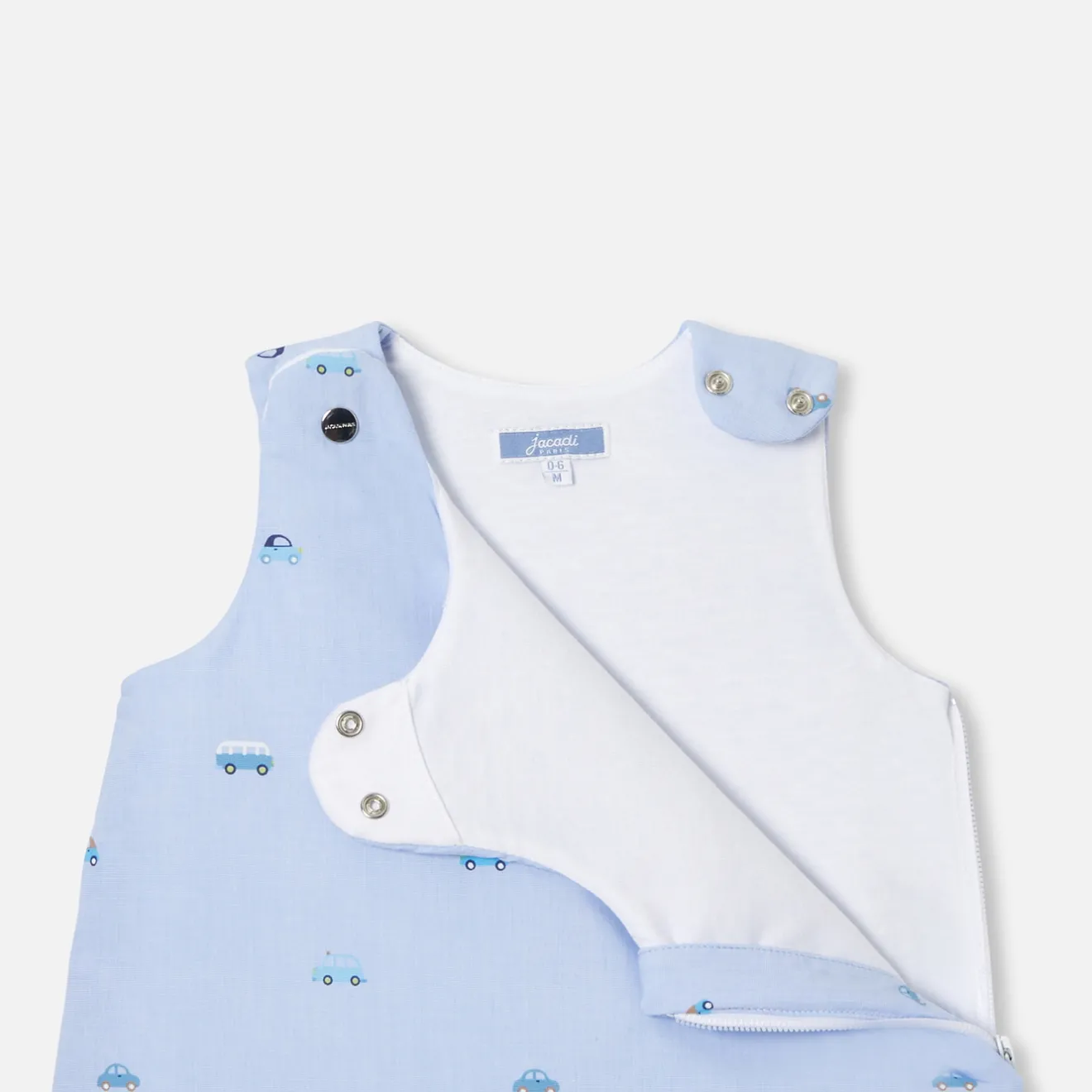 Jacadi Schlafsäcke Und Decken|Schlafsäcke & Decken>Babyschlafsack 0–6 Monate aus Baumwolle WASSERBLAU/MEHRFARBIG
