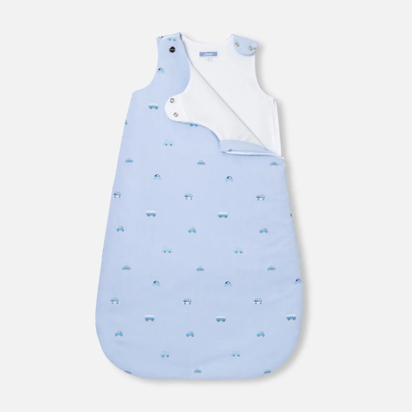 Jacadi Schlafsäcke Und Decken|Schlafsäcke & Decken>Babyschlafsack 0–6 Monate aus Baumwolle WASSERBLAU/MEHRFARBIG