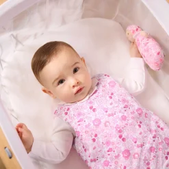 Jacadi Schlafsäcke Und Decken|Schlafsäcke & Decken>Babyschlafsack aus Liberty-Stoff 0–6 Monate ROSA/MEHRFARBIG