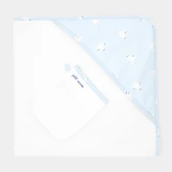 Jacadi Baden & Wickeln>Badeset WEISS/BLAU