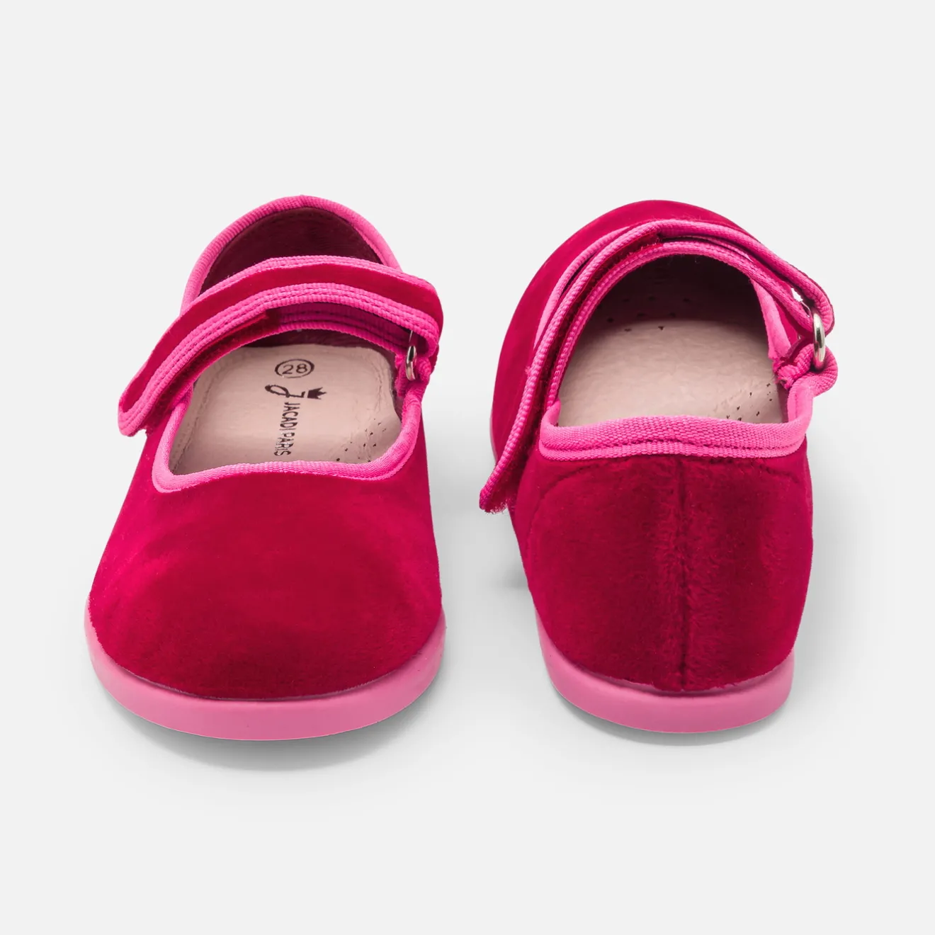Jacadi Hausschuhe|Stoffschuhe>Ballerinas für Mädchen BORDEAUX