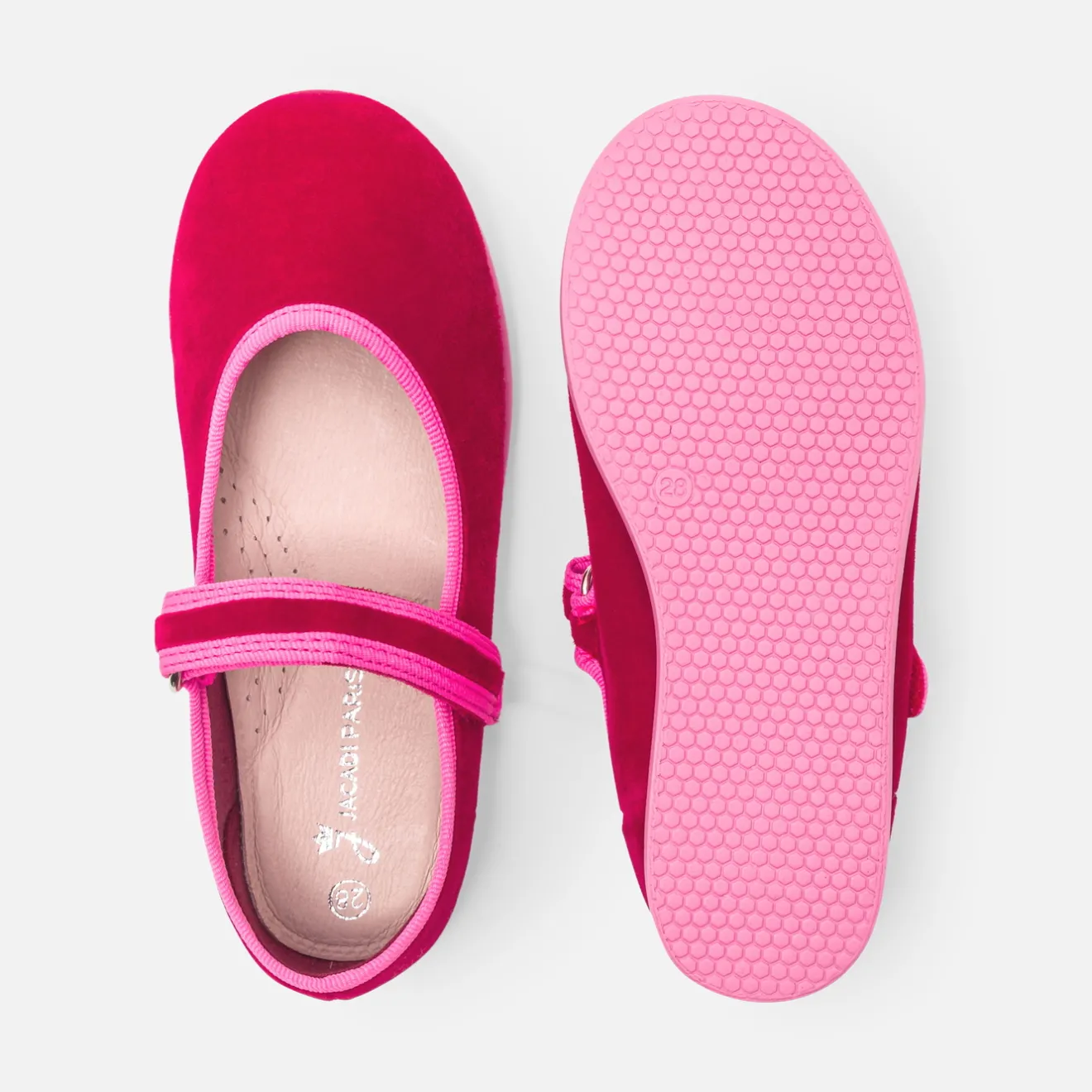 Jacadi Hausschuhe|Stoffschuhe>Ballerinas für Mädchen BORDEAUX