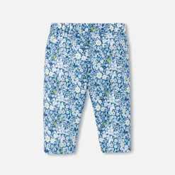 Jacadi Hosen & Shorts>Bequeme Hose aus Liberty-Stoff für Baby Mädchen BLAU/MEHRFARBIG