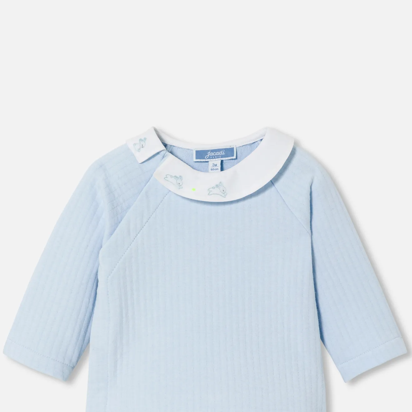 Jacadi Spieler, Latzhosen, Ensembles>Bequemes Ensemble für Baby Jungen HELLBLAU