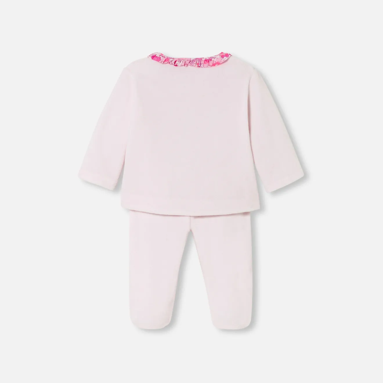 Jacadi Spieler, Latzhosen, Ensembles>Bequemes Ensemble für Baby Mädchen ROSA BLASS JACADI