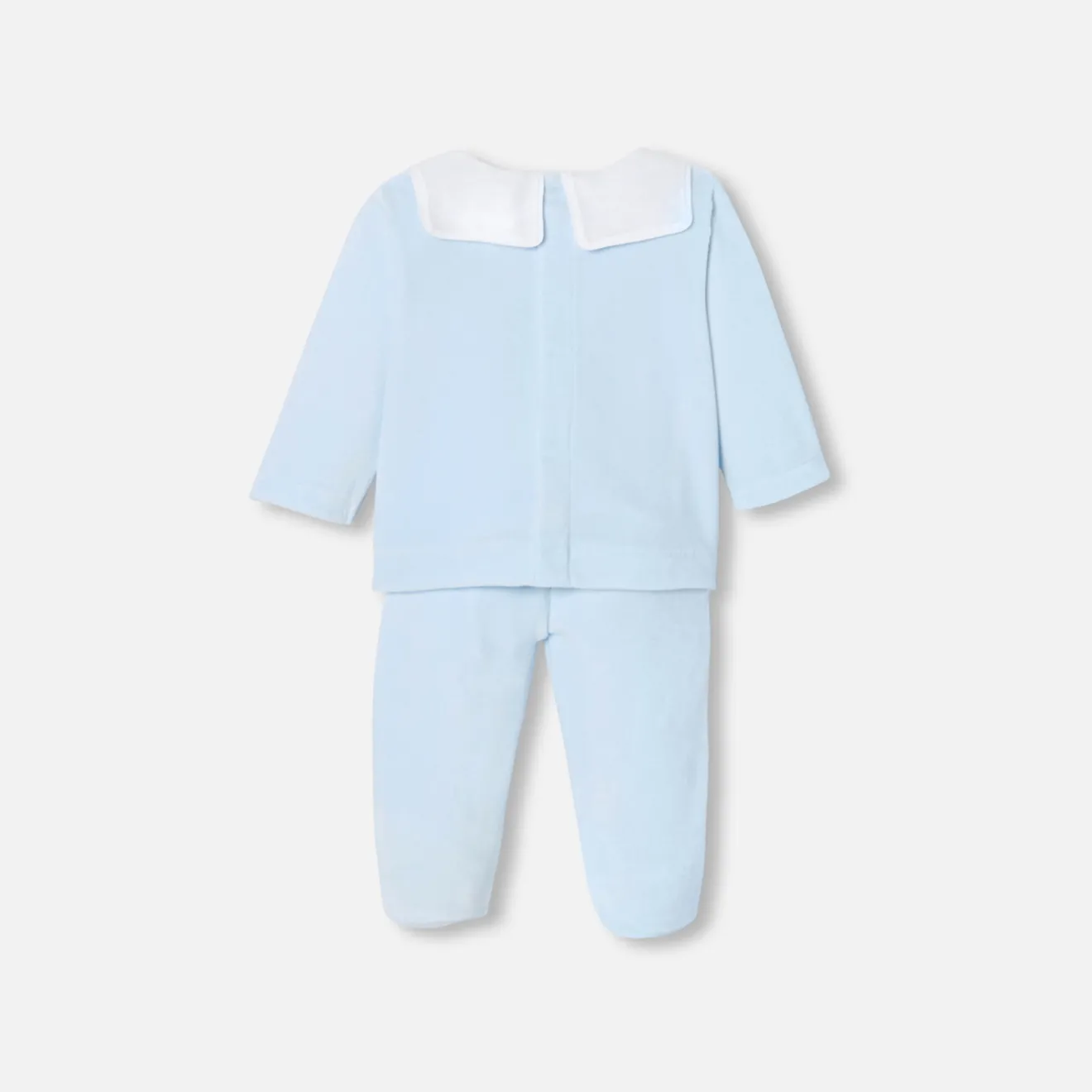 Jacadi Spieler, Latzhosen, Ensembles>Bequemes Ensemble für Baby Jungen HELLBLAU
