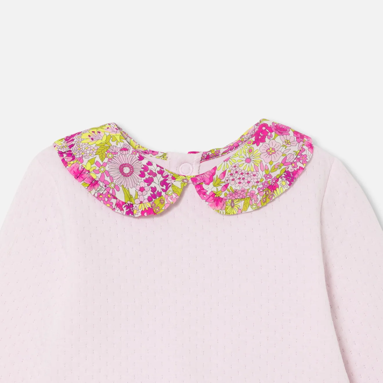 Jacadi Spieler, Latzhosen, Ensembles>Bequemes Ensemble für Baby Mädchen ROSA BLASS JACADI