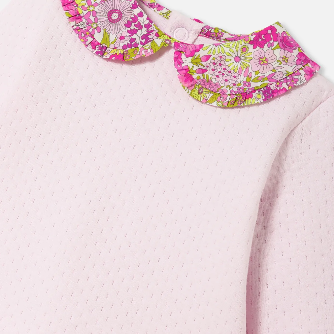 Jacadi Spieler, Latzhosen, Ensembles>Bequemes Ensemble für Baby Mädchen ROSA BLASS JACADI