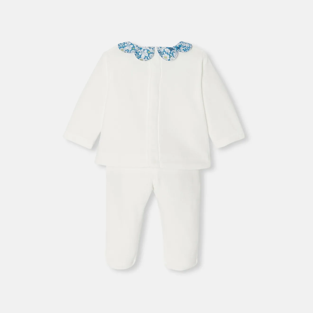 Jacadi Spieler, Latzhosen, Ensembles>Bequemes Ensemble für Baby Mädchen WEICHES JACADI WEISS