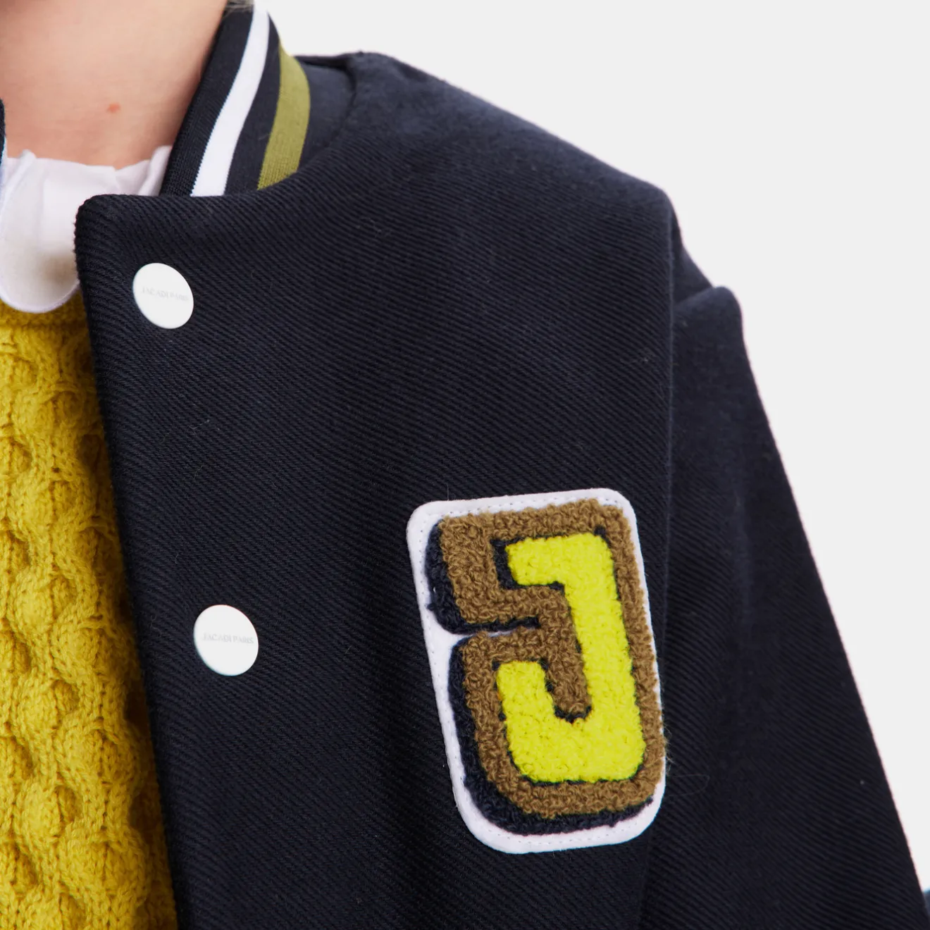 Jacadi Pullover, Sweatshirts, Strickjacken|Pullover, Sweatshirts, Strickjacken>Blouson im College-Look für Kinder MARINEBLAU JACADI