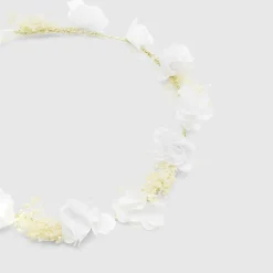 Jacadi Haar-Accessoires|Accessoires>Blumenkranz für Mädchen JACADI WEISS