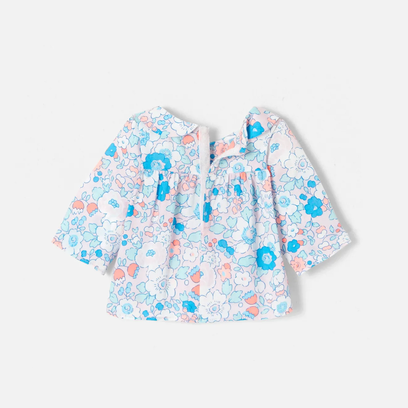 Jacadi Babyspielzeug, Plüschtiere & Schnuffeltücher|Kuscheltiere & Schnuffeltücher>Bluse fürs Häschen-Plüschtier, großes Modell ROSA/MEHRFARBIG