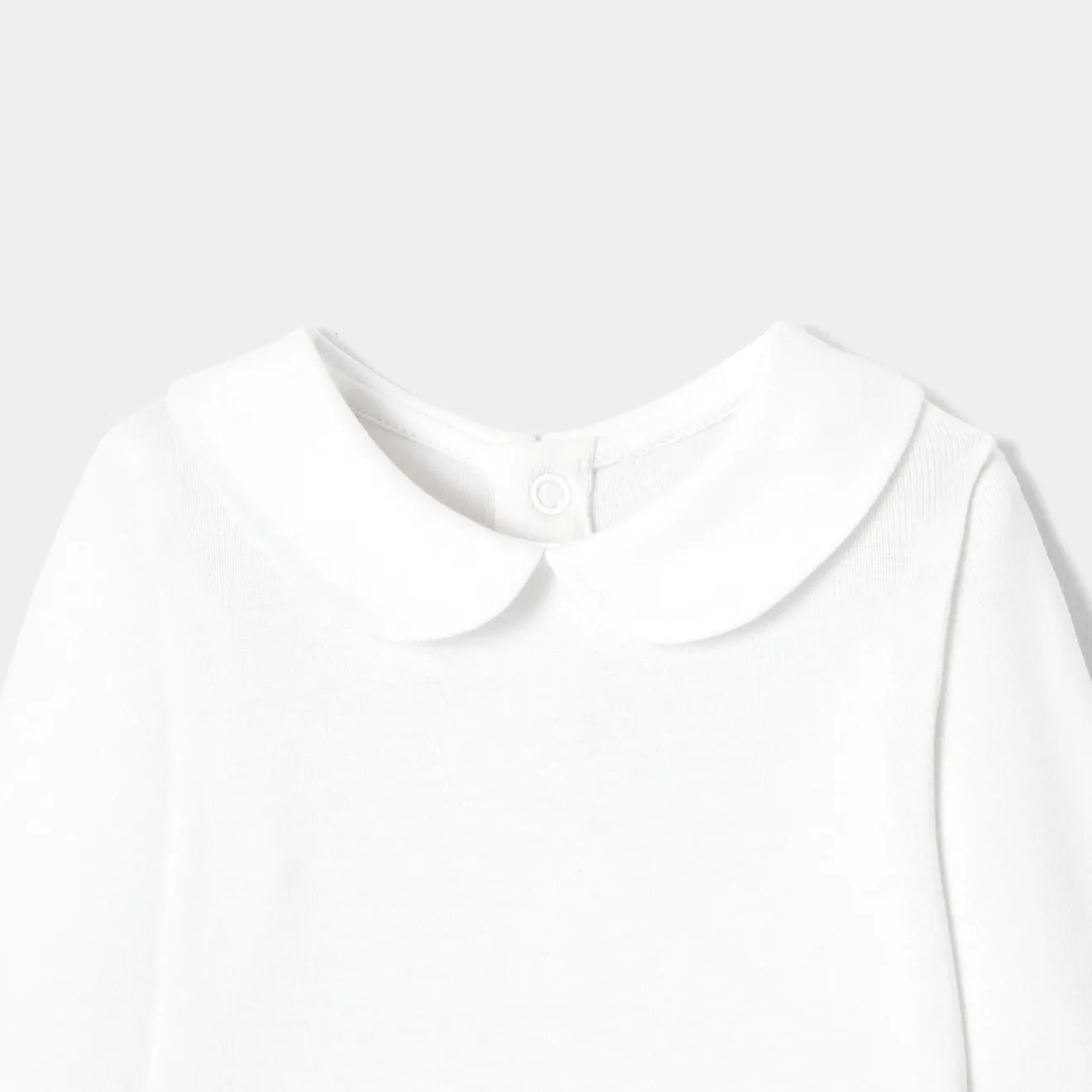 Jacadi Bodies>Body mit langen Ärmeln für Mädchen JACADI WEISS