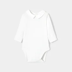Jacadi Bodies>Body mit langen Ärmeln für Jungen JACADI WEISS