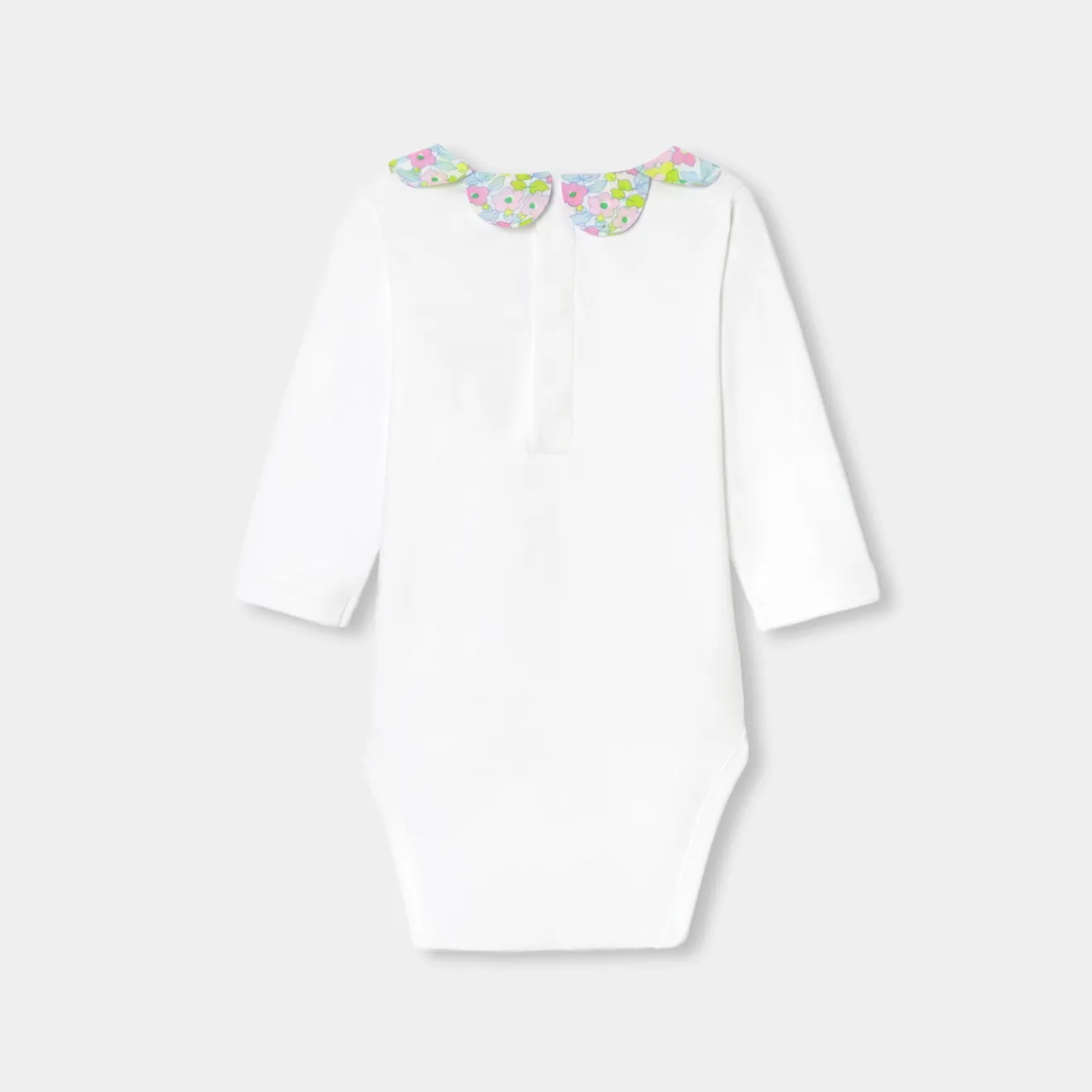 Jacadi Bodies>Body mit langen Ärmeln für Baby Mädchen JACADI WEISS