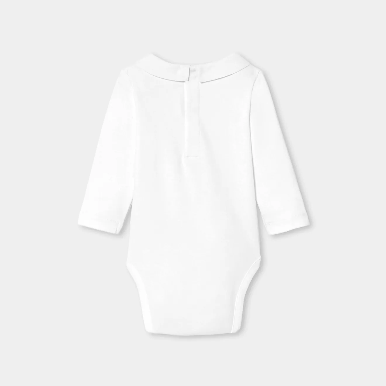 Jacadi Bodies>Body mit langen Ärmeln für Baby Jungen JACADI WEISS