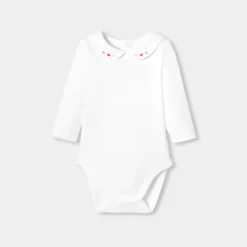 Jacadi Bodies>Body mit langen Ärmeln für Baby Mädchen JACADI WEISS