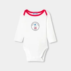 Jacadi Bodies>Body mit langen Ärmeln für Baby Jungen JACADI WEISS