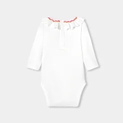 Jacadi Bodies>Body mit langen Ärmeln für Baby Mädchen JACADI WEISS