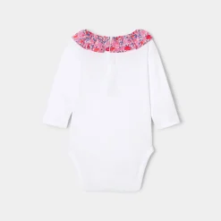 Jacadi Bodies>Body mit langen Ärmeln für Baby Mädchen JACADI WEISS
