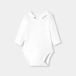 Jacadi Bodies>Body mit langen Ärmeln für Baby Jungen JACADI WEISS