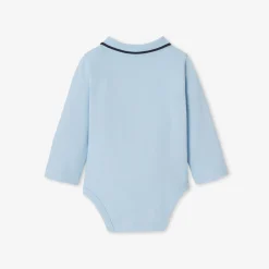 Jacadi Bodies>Body mit Polokragen für Jungen JACADI HELLBLAU