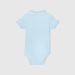 Jacadi Bodies>Body mit Polokragen für Jungen JACADI HELLBLAU