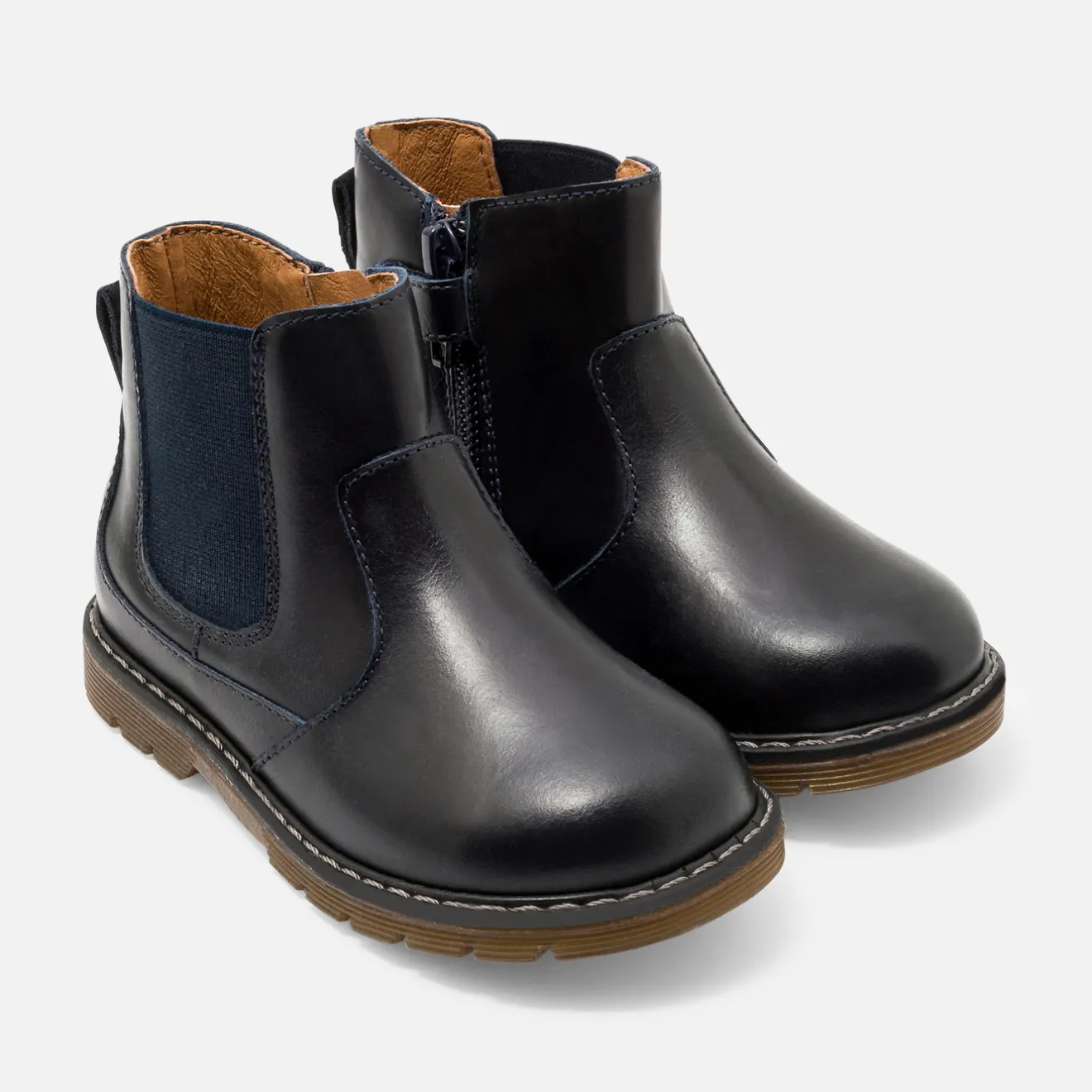 Jacadi Boots>Chelsea-Boots für Jungen MARINEBLAU JACADI