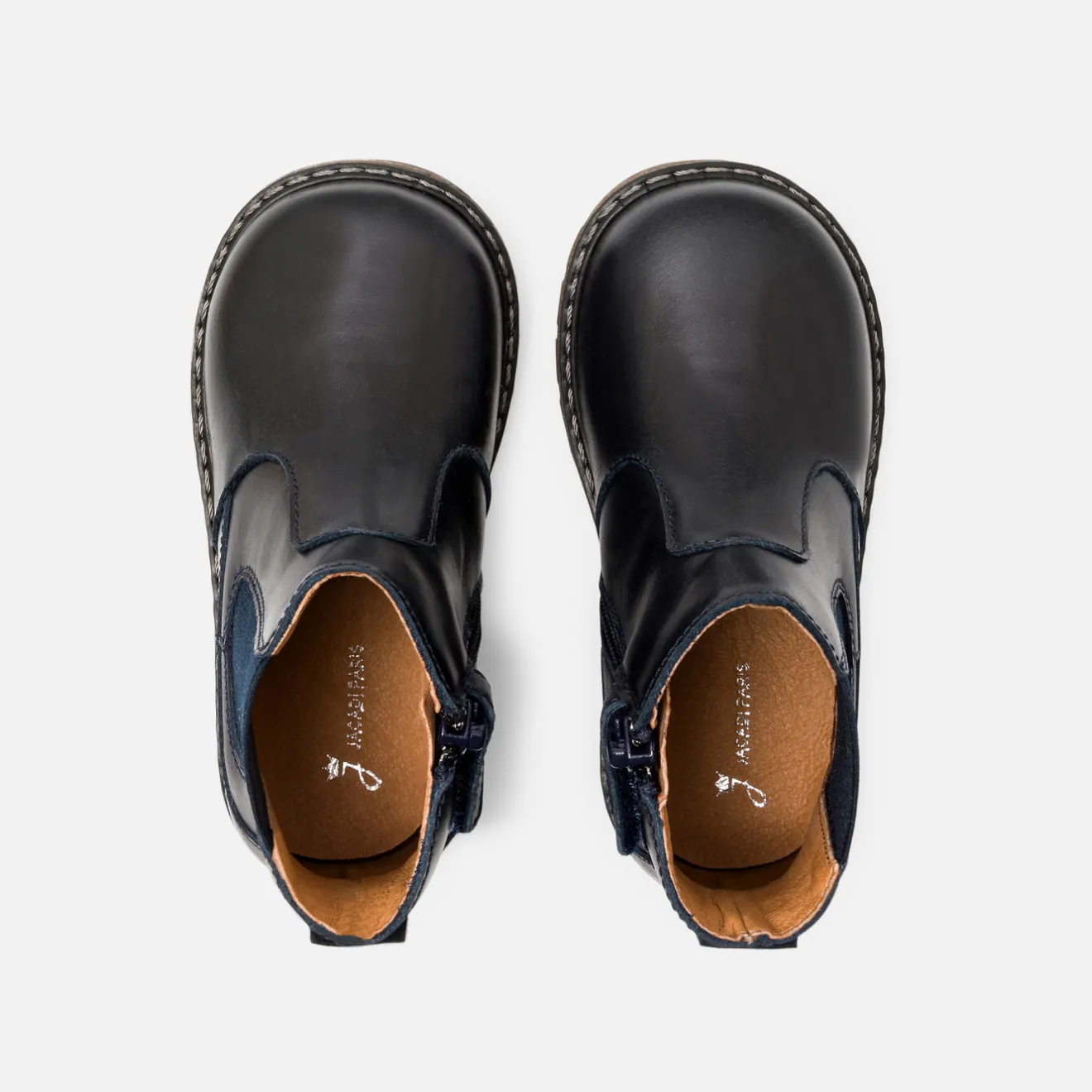 Jacadi Boots>Chelsea-Boots für Jungen MARINEBLAU JACADI