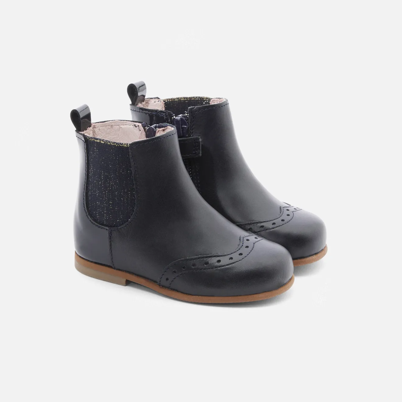 Jacadi Stiefeletten>Chelsea-Boots für Mädchen MARINEBLAU JACADI