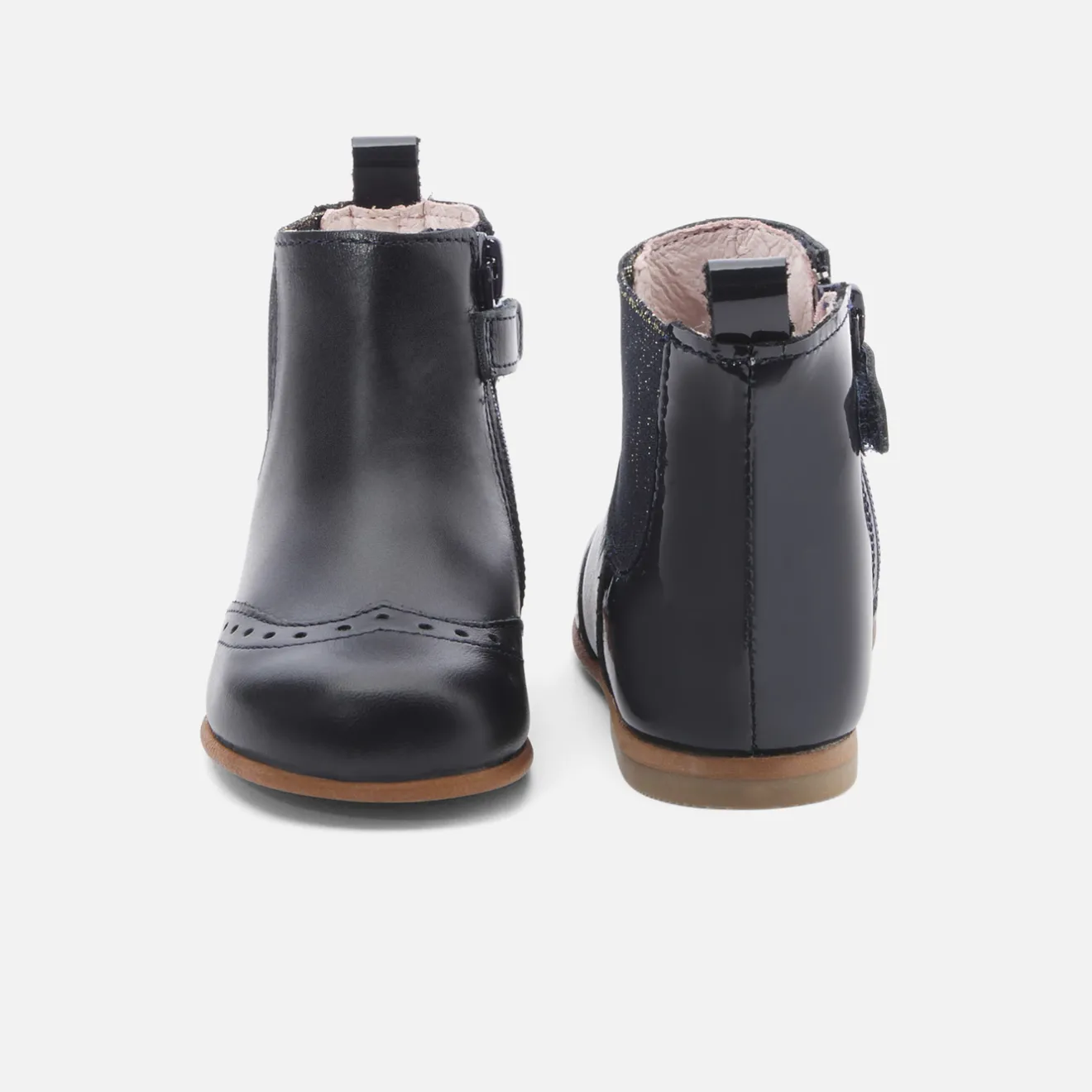 Jacadi Stiefeletten>Chelsea-Boots für Mädchen MARINEBLAU JACADI