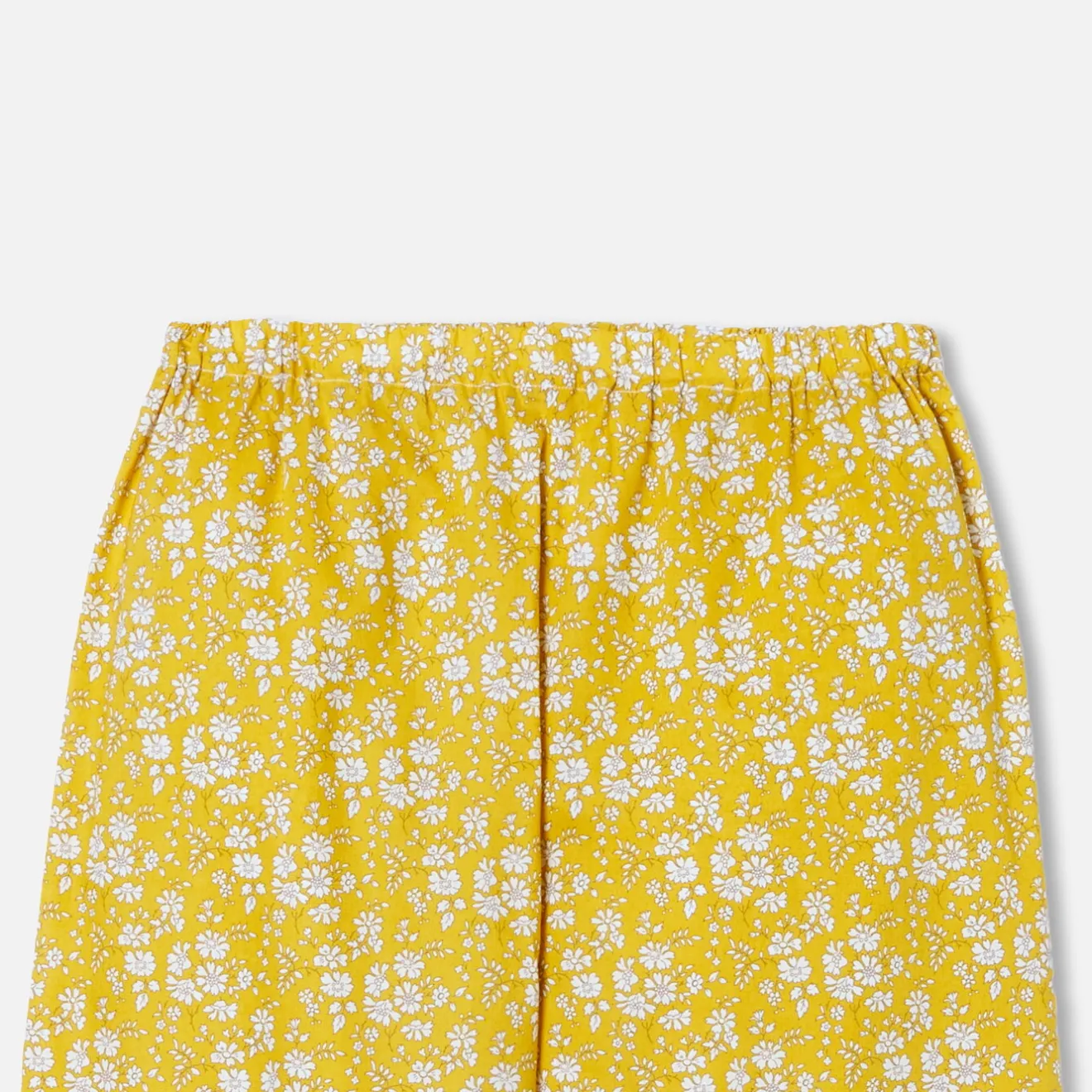 Jacadi Schlafanzüge & Nachthemden>Damen-Pyjama aus Liberty-Stoff GELB/WEISS