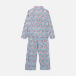 Jacadi Schlafanzüge & Nachthemden>Damen-Pyjama aus Liberty-Stoff BLAU/MEHRFARBIG