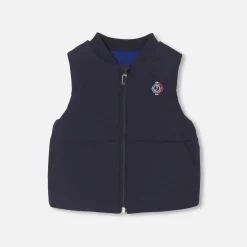 Jacadi Jacken & Mäntel>Daunenjacke ohne Ärmel Kleinkind Junge MARINEBLAU/MEHRFARBIG
