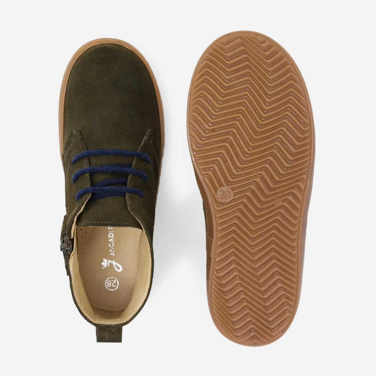 Jacadi Boots>Desert-Boots für Jungen KAKI
