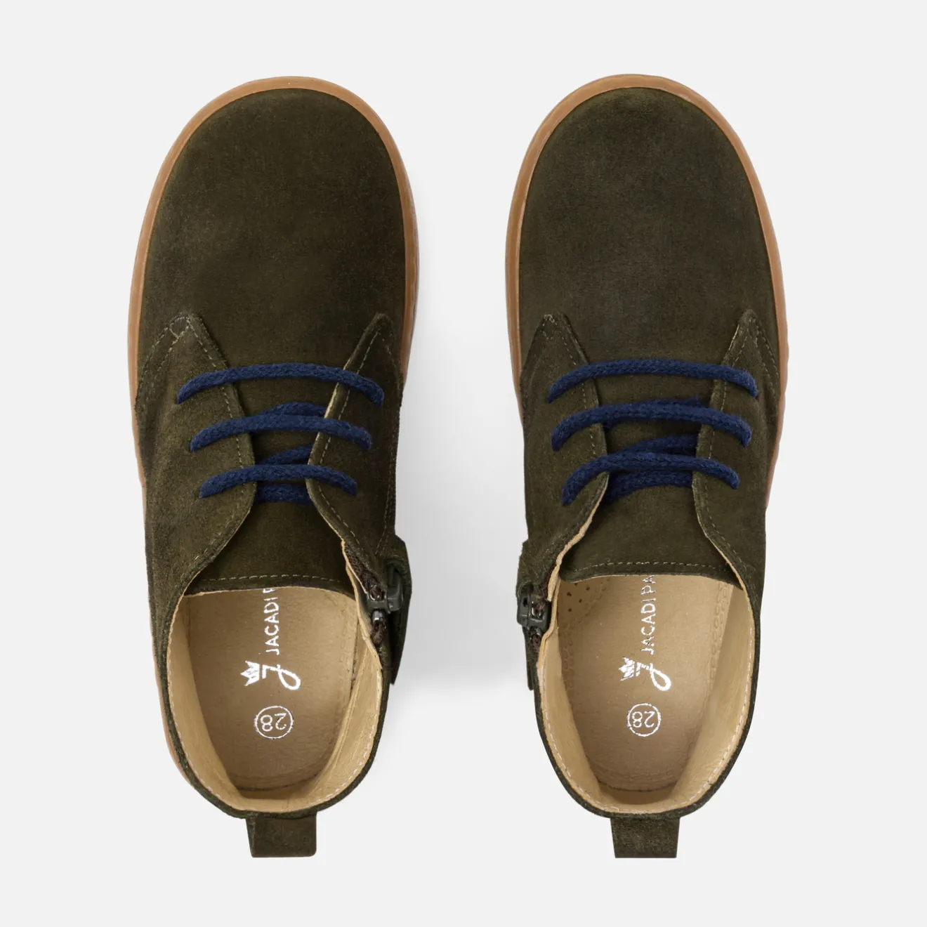 Jacadi Boots>Desert-Boots für Jungen KAKI