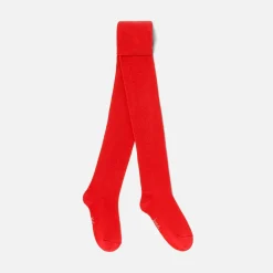 Jacadi Accessoires>Einfarbige Kinderstrumpfhose für Mädchen LEBENDIGES ORANGE