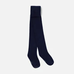 Jacadi Accessoires|分类为空>Einfarbige Strumpfhose für Mädchen MARINEBLAU JACADI