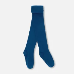 Jacadi Accessoires|分类为空>Einfarbige Strumpfhose für Mädchen PETROLEUM