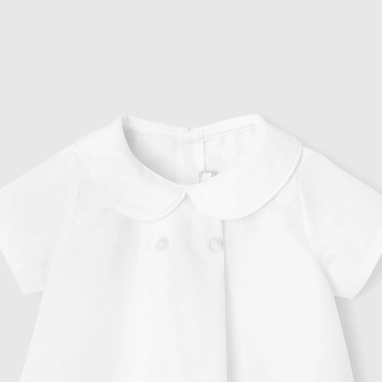 Jacadi Spieler, Latzhosen, Ensembles>Ensemble mit Vichy-Karomuster Mein erstes BLAU/WEISS