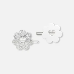 Jacadi Haar-Accessoires|Accessoires>2er-Pack Haarspangen für Mädchen SILBER/MEHRFARBIG