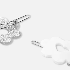 Jacadi Haar-Accessoires|Accessoires>2er-Pack Haarspangen für Mädchen SILBER/MEHRFARBIG