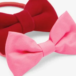 Jacadi Haar-Accessoires|Accessoires>2er-Set Haargummis für Mädchen ROSA/ROT