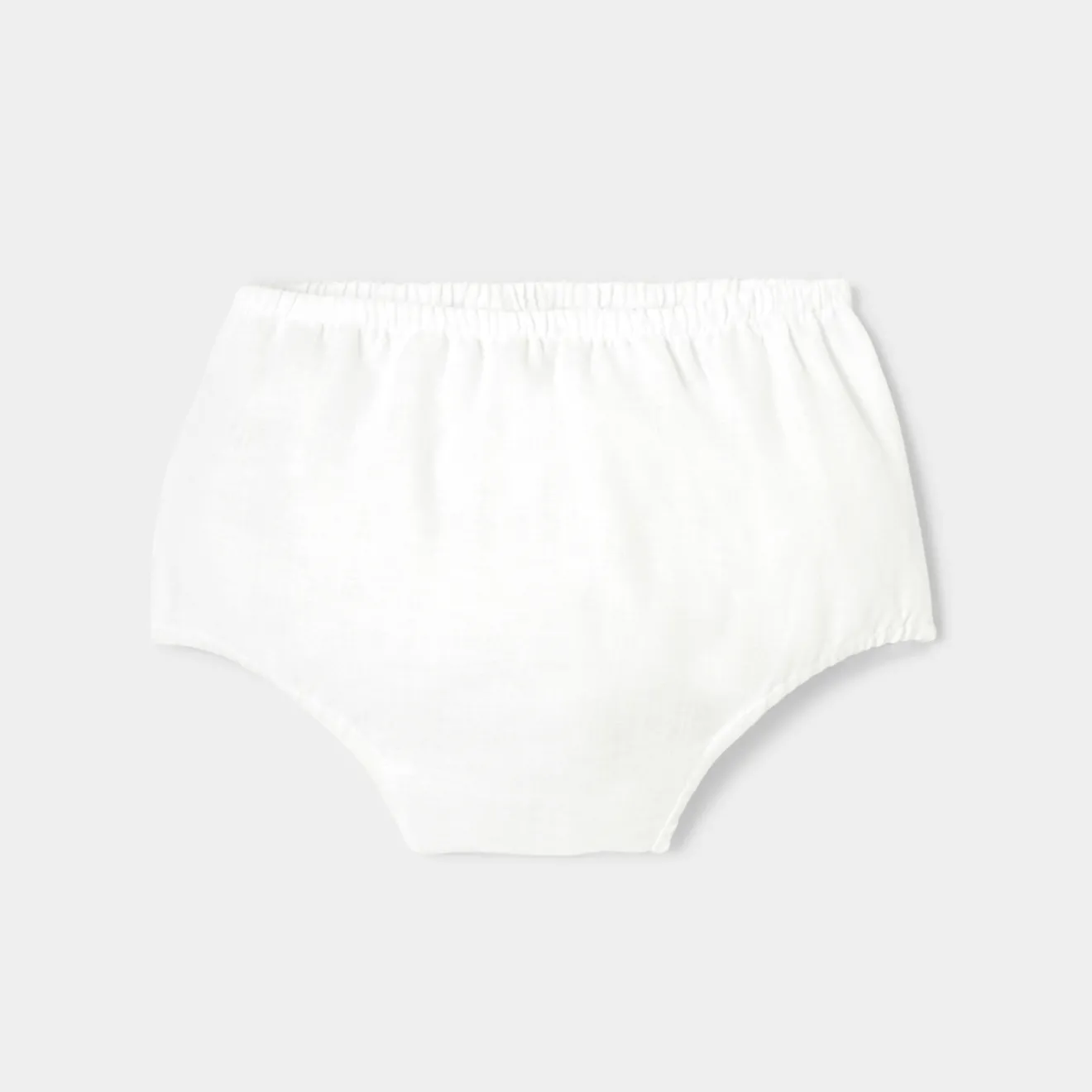 Jacadi Kleider>Festkleid aus Leinenstoff für Mädchen JACADI WEISS
