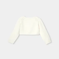 Jacadi Pullover, Sweatshirts, Strickjacken>Festlicher Bolero Kleinkind Mädchen WEICHES JACADI WEISS