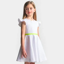 Jacadi Kleider & Röcke>Festliches Kleid für Mädchen JACADI WEISS