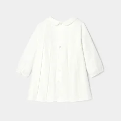 Jacadi Kleider>Festliches Kleid Kleinkind Mädchen WEICHES JACADI WEISS